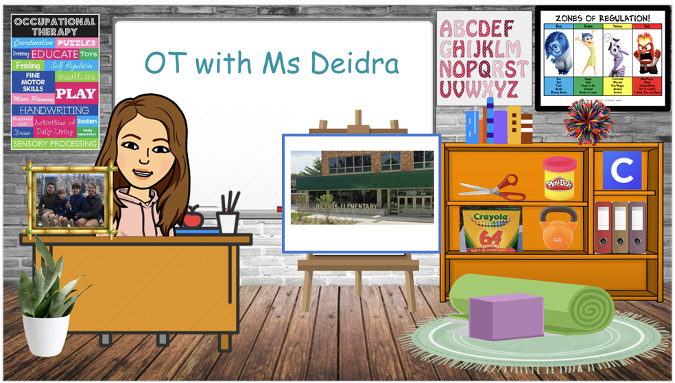 Ms Deidra's Bitmoji Classroom